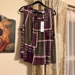 Calvin Klein women’s sleeveless top 2X